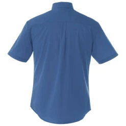 Elevate Men's Blue Stirling Short Sleeve Shirt Tall -Elevate TM17745T Blue B