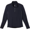 Elevate Men's Navy Caltech Knit Quarter Zip 1 Elevate Men's Navy Caltech Knit Quarter Zip -Elevate TM17807 Navy F