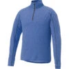 Elevate Men's New Royal Blue Taza Knit Quarter Zip