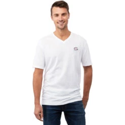 Elevate Men's White Canyon Short Sleeve Tee 9 Elevate Men's White Canyon Short Sleeve Tee -Elevate TM17816 125 HTF