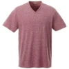 Elevate Men's Maroon Heather Canyon Short Sleeve Tee