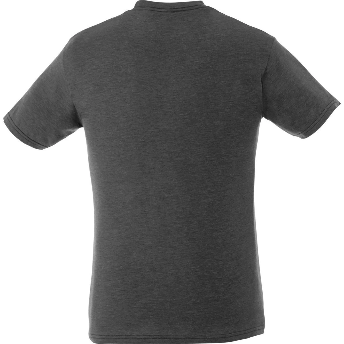 Elevate Men's Heather Dark Charcoal Bodie Short Sleeve T-Shirt 4 Elevate Men's Heather Dark Charcoal Bodie Short Sleeve T-Shirt - Image 2