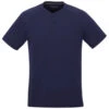 Elevate Men's Vintage Navy Somoto Eco Short Sleeve Henley -Elevate TM17880 Vintage Navy F