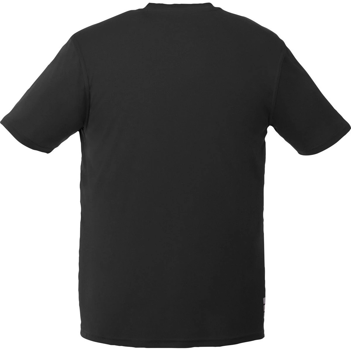 Elevate Men's Black Omi Short Sleeve Tech T-Shirt 4 Elevate Men's Black Omi Short Sleeve Tech T-Shirt - Image 2