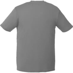 Elevate Men's Steel Grey Omi Short Sleeve Tech T-Shirt -Elevate TM17885 Steel Grey B