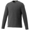 Elevate Men's Heather Dark Charcoal Holt Long Sleeve Tee