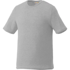 Elevate Men's Heather Grey Sarek Short Sleeve T-Shirt