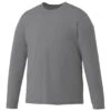 Elevate Men's Steel Grey Parima Long Sleeve Tech Tee 2 Elevate Men's Steel Grey Parima Long Sleeve Tech Tee -Elevate TM17888 Steel Grey F