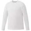 Elevate Men's White Parima Long Sleeve Tech Tee -Elevate TM17888 White F