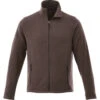 Elevate Men's Chocolate Rixford Polyfleece Jacket