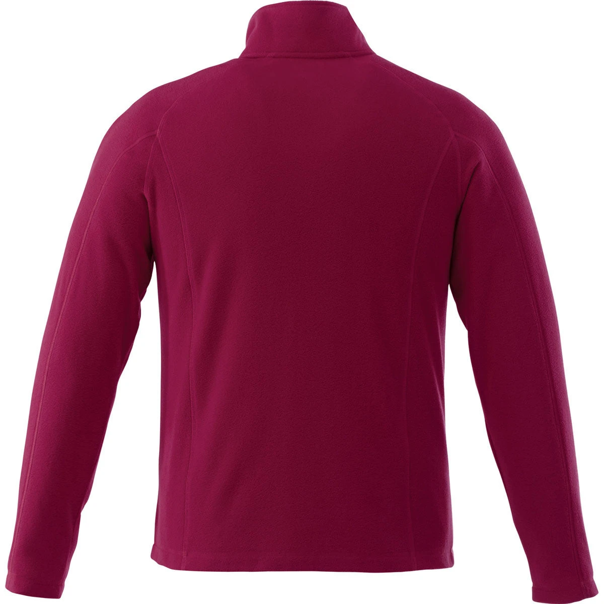Elevate Men's Maroon Rixford Polyfleece Jacket 4 Elevate Men's Maroon Rixford Polyfleece Jacket - Image 2