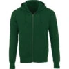 Elevate Men's Forest Green Cypress Fleece Zip Hoody