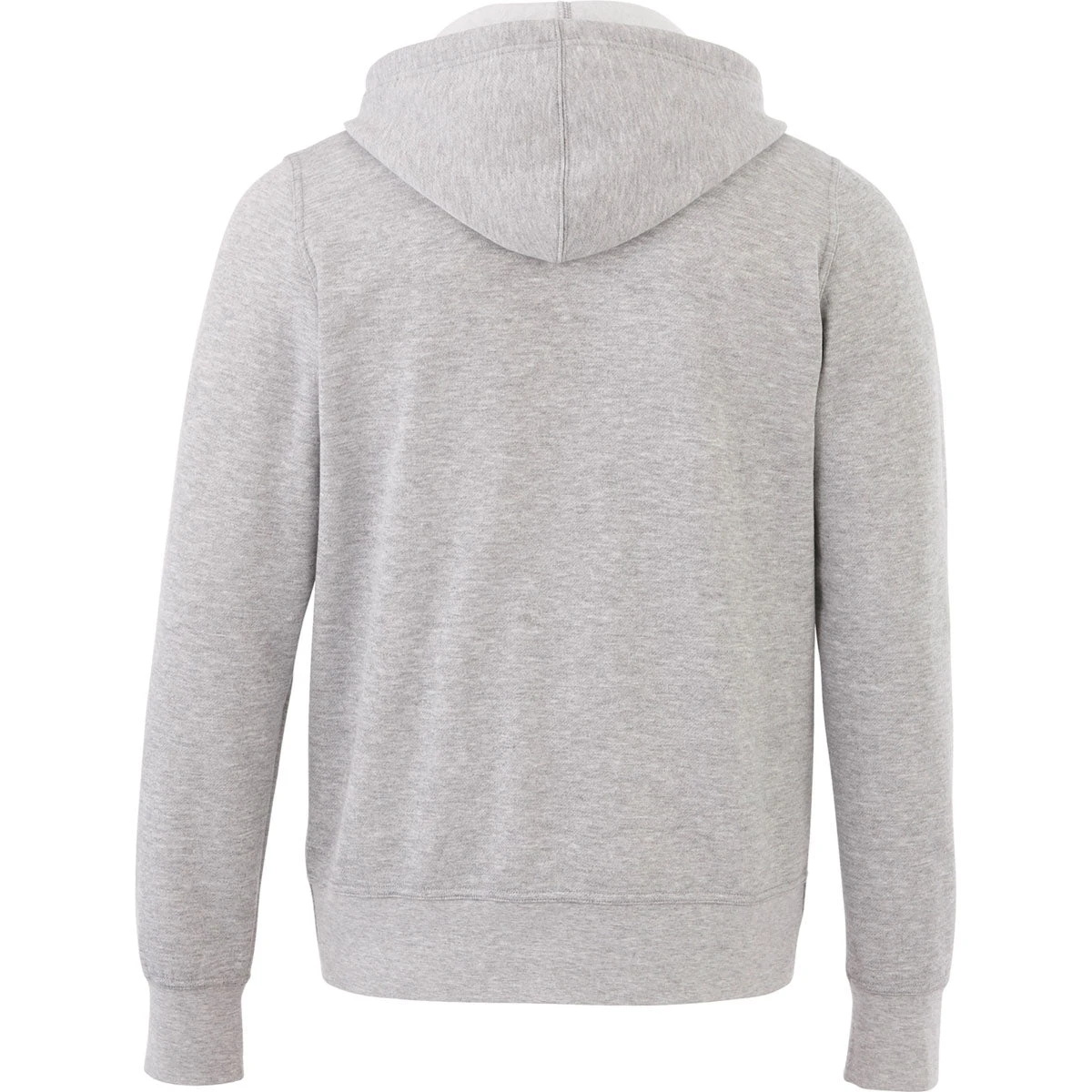 Elevate Men's Heather Grey Cypress Fleece Zip Hoody 4 Elevate Men's Heather Grey Cypress Fleece Zip Hoody - Image 2