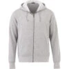Elevate Men's Heather Grey Cypress Fleece Zip Hoody