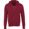 Elevate Men's Maroon Cypress Fleece Zip Hoody