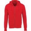 Elevate Men's Team Red Cypress Fleece Zip Hoody -Elevate TM18135 Team Red F