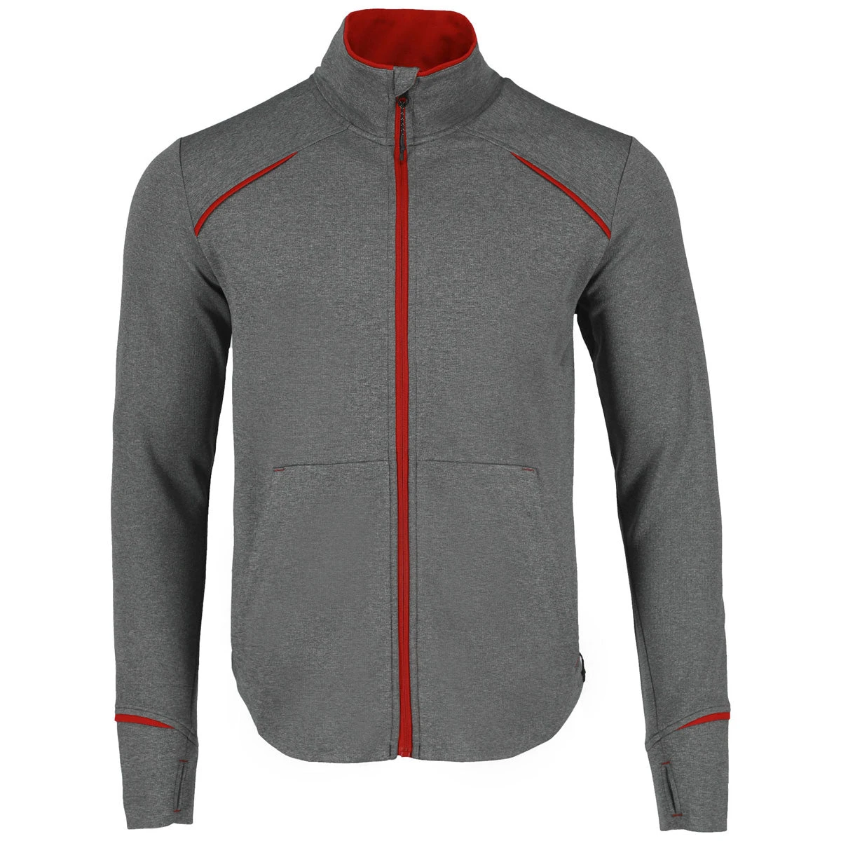 Elevate Men's Team Red/Heather Charcoal Tamarack Full Zip Jacket 3 Elevate Men's Team Red/Heather Charcoal Tamarack Full Zip Jacket