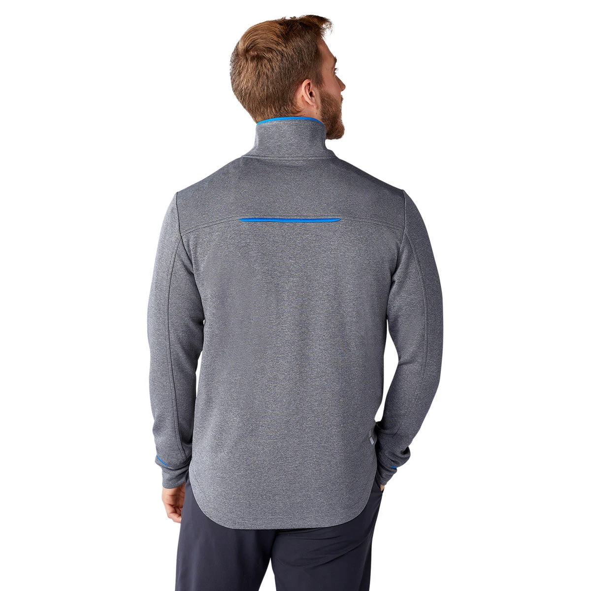 Elevate Men's Olympic Blue/Heather Charcoal Tamarack Full Zip Jacket 5 Elevate Men's Olympic Blue/Heather Charcoal Tamarack Full Zip Jacket - Image 3