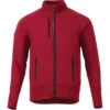 Elevate Men's Vintage Red Panorama Hybrid Knit Jacket 2 Elevate Men's Vintage Red Panorama Hybrid Knit Jacket -Elevate TM18153 369 F