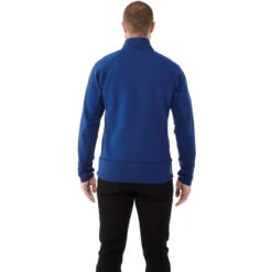 Elevate Men's Metro Blue Panorama Hybrid Knit Jacket 10 Elevate Men's Metro Blue Panorama Hybrid Knit Jacket -Elevate TM18153 550 HTB