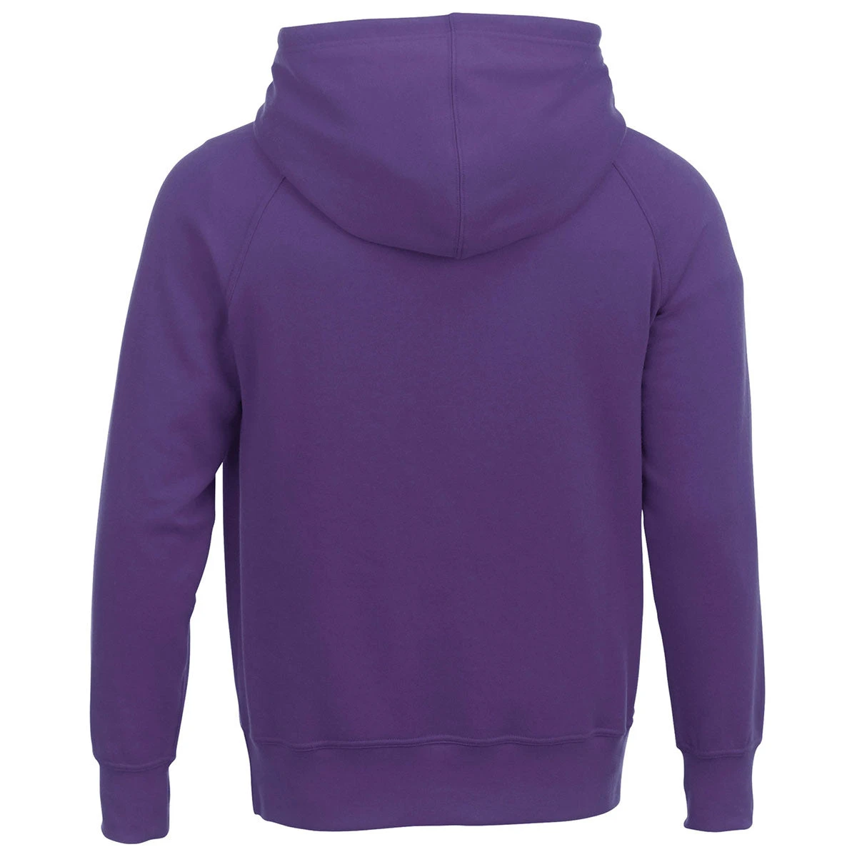 Elevate Men's Purple Dayton Fleece Hoody 4 Elevate Men's Purple Dayton Fleece Hoody - Image 2