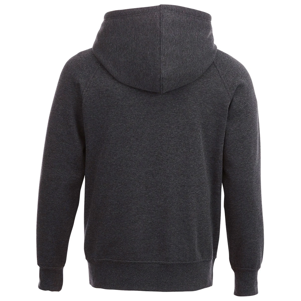 Elevate Men's Heather Dark Charcoal Dayton Fleece Hoody 4 Elevate Men's Heather Dark Charcoal Dayton Fleece Hoody - Image 2