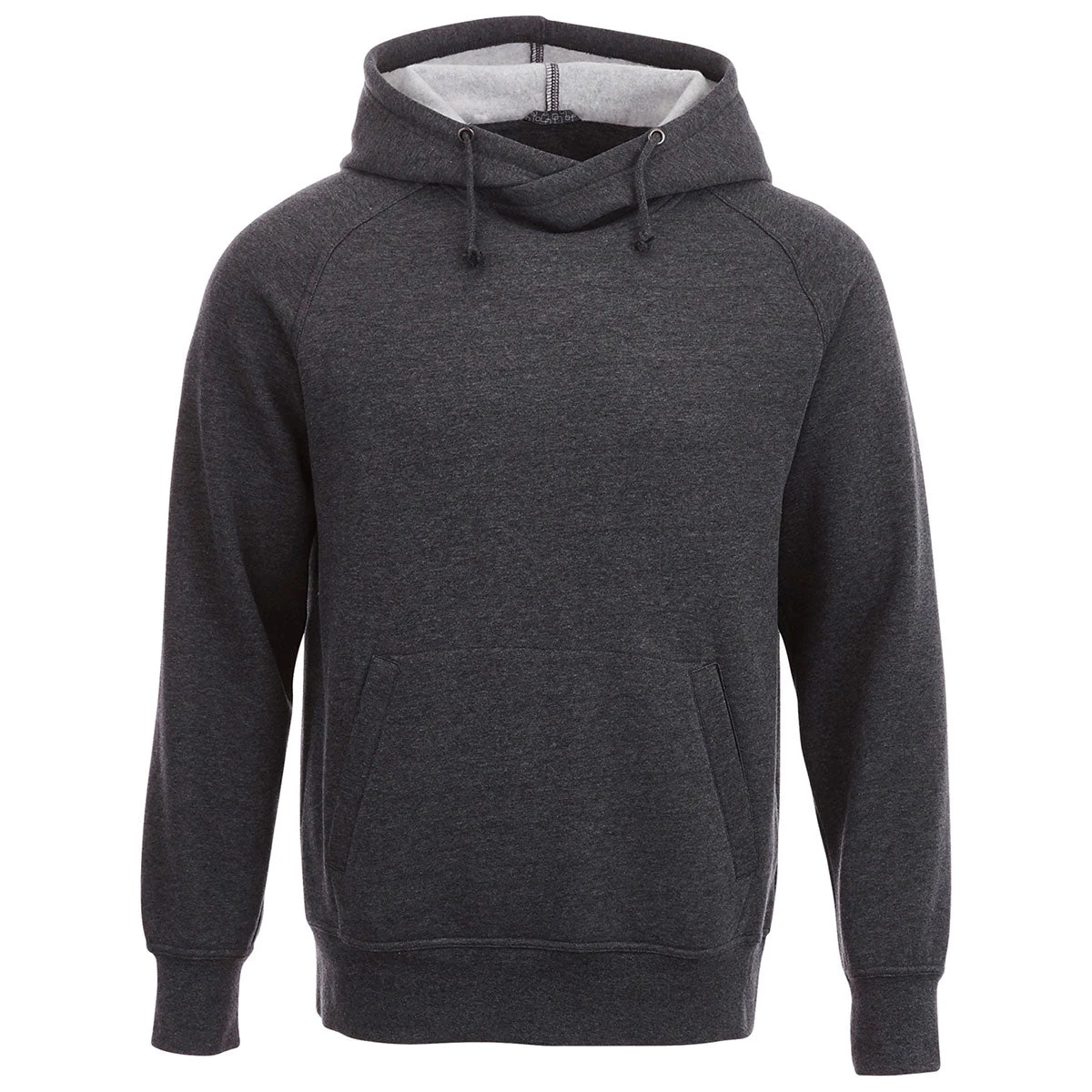 Elevate Men's Heather Dark Charcoal Dayton Fleece Hoody 3 Elevate Men's Heather Dark Charcoal Dayton Fleece Hoody