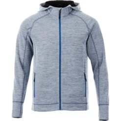 Elevate Men's Invictus Heather Odell Knit Zip Hoody