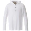 Elevate Men's White Ashland Knit Hoody