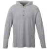 Elevate Men's Heather Grey Ashland Knit Hoody -Elevate TM18213 932 F
