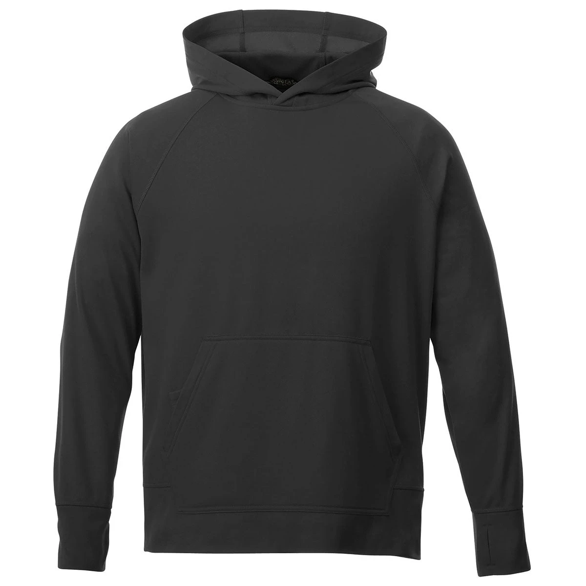 Elevate Men's Black Coville Knit Hoody 3 Elevate Men's Black Coville Knit Hoody
