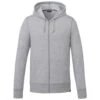 Elevate Men's Heather Grey Argus Eco Fleece Full Zip Hoody