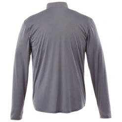 Elevate Men's Steel Grey Vega Tech Quarter Zip -Elevate TM18304 Steel Grey B