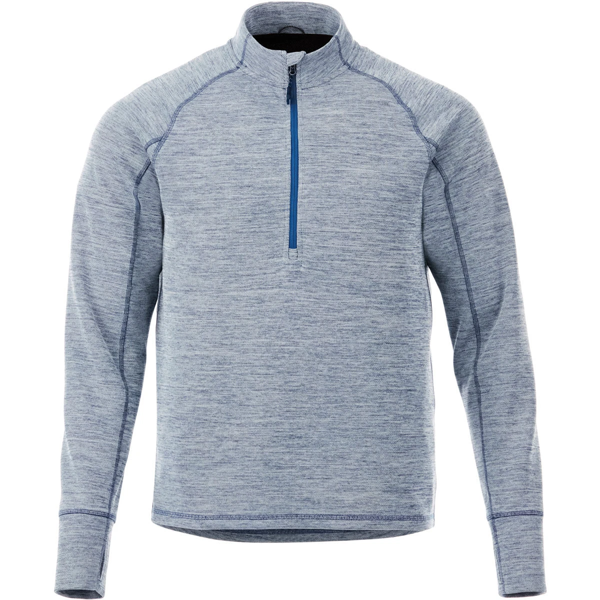 Elevate Men's Invictus Heather Crane Knit Half Zip 3 Elevate Men's Invictus Heather Crane Knit Half Zip