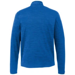 Elevate Men's New Royal Heather Mather Knit Half Zip 7 Elevate Men's New Royal Heather Mather Knit Half Zip -Elevate TM18307 561 B