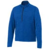 Elevate Men's New Royal Heather Mather Knit Half Zip 1 Elevate Men's New Royal Heather Mather Knit Half Zip -Elevate TM18307 561 F