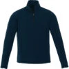 Elevate Men's Navy Bowlen Polyfleece Quarter Zip -Elevate TM18308 Navy F