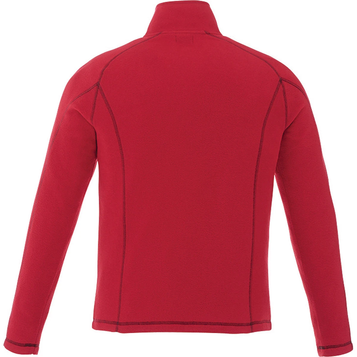 Elevate Men's Team Red Bowlen Polyfleece Quarter Zip 4 Elevate Men's Team Red Bowlen Polyfleece Quarter Zip - Image 2