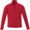 Elevate Men's Team Red Bowlen Polyfleece Quarter Zip -Elevate TM18308 Team Red F