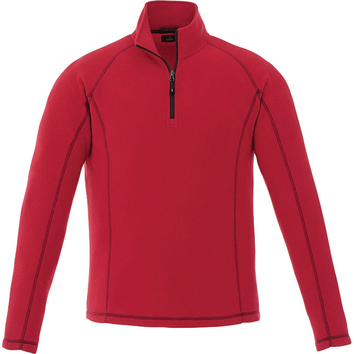 Elevate Men's Team Red Bowlen Polyfleece Quarter Zip 3 Elevate Men's Team Red Bowlen Polyfleece Quarter Zip