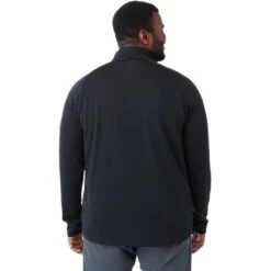 Elevate Men's Black Asgard Eco Knit Quarter Zip -Elevate TM18310 Black HTB