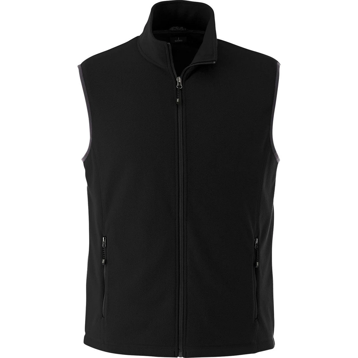 Elevate Men's Black Tyndall Polyfleece Vest 3 Elevate Men's Black Tyndall Polyfleece Vest