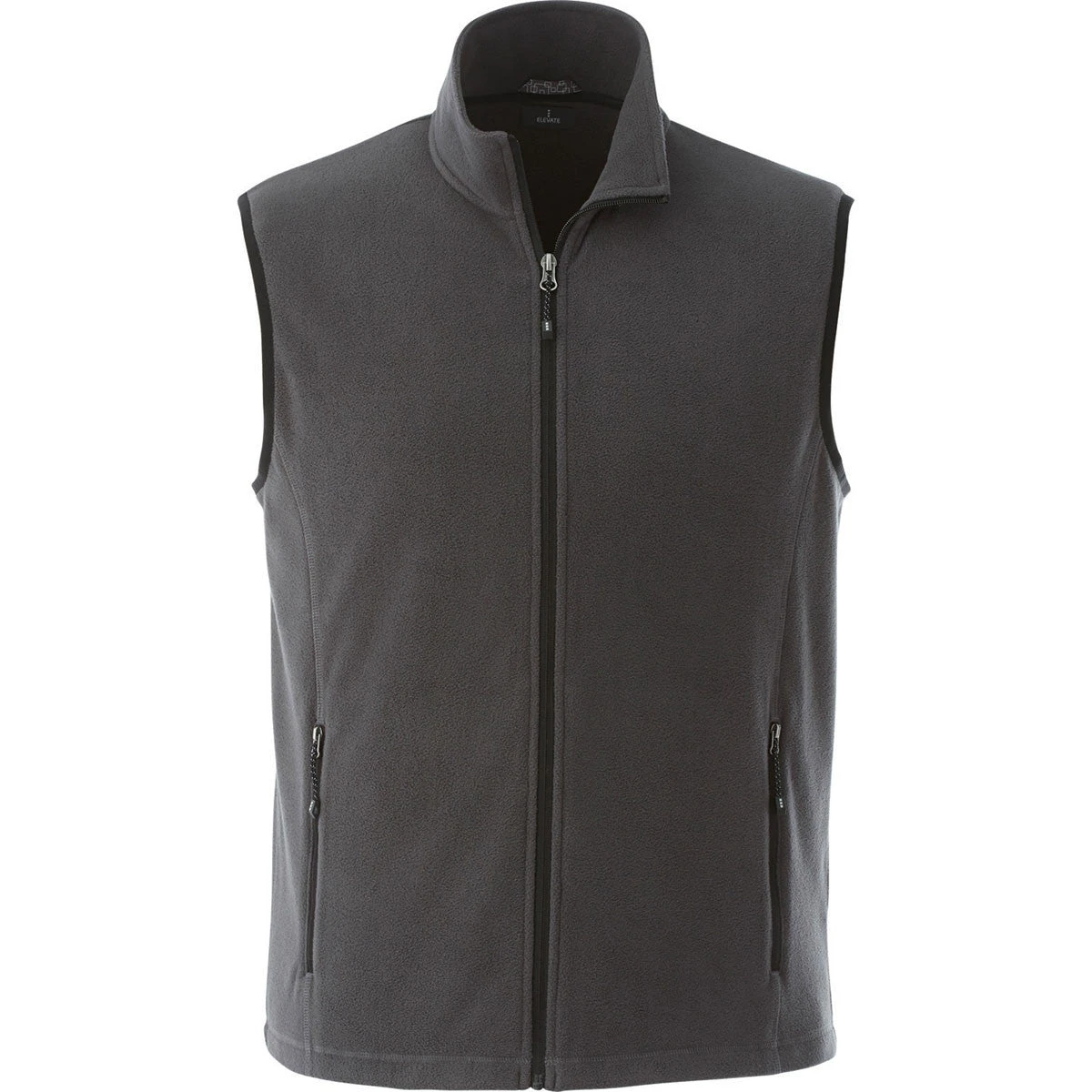 Elevate Men's Grey Storm Tyndall Polyfleece Vest 3 Elevate Men's Grey Storm Tyndall Polyfleece Vest