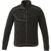 Elevate Men's Black Smoke Heather Tremblant Knit Jacket 1 Elevate Men's Black Smoke Heather Tremblant Knit Jacket -Elevate TM18610 Black Smoke Heather F