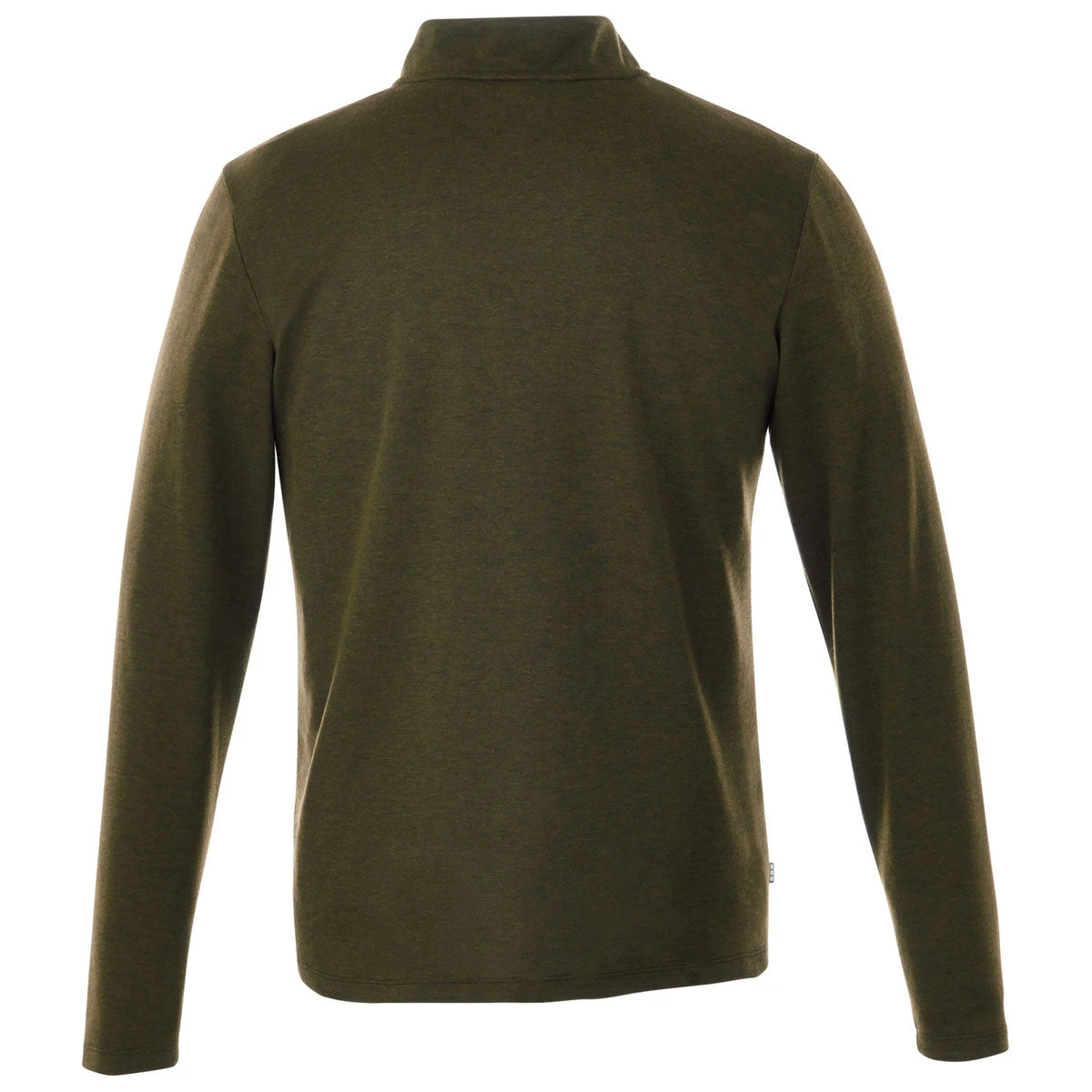 Elevate Men's Loden Heather Stratton Knit Quarter Zip 4 Elevate Men's Loden Heather Stratton Knit Quarter Zip - Image 2