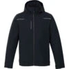 Elevate Men's Black Colton Fleece Lined Jacket -Elevate TM19101 Black F