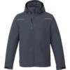 Elevate Men's Grey Storm Colton Fleece Lined Jacket -Elevate TM19101 Grey Storm F