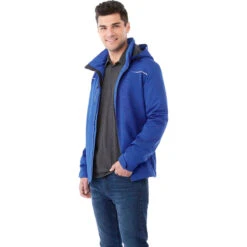 Elevate Men's New Royal Colton Fleece Lined Jacket -Elevate TM19101 New Royal HTS