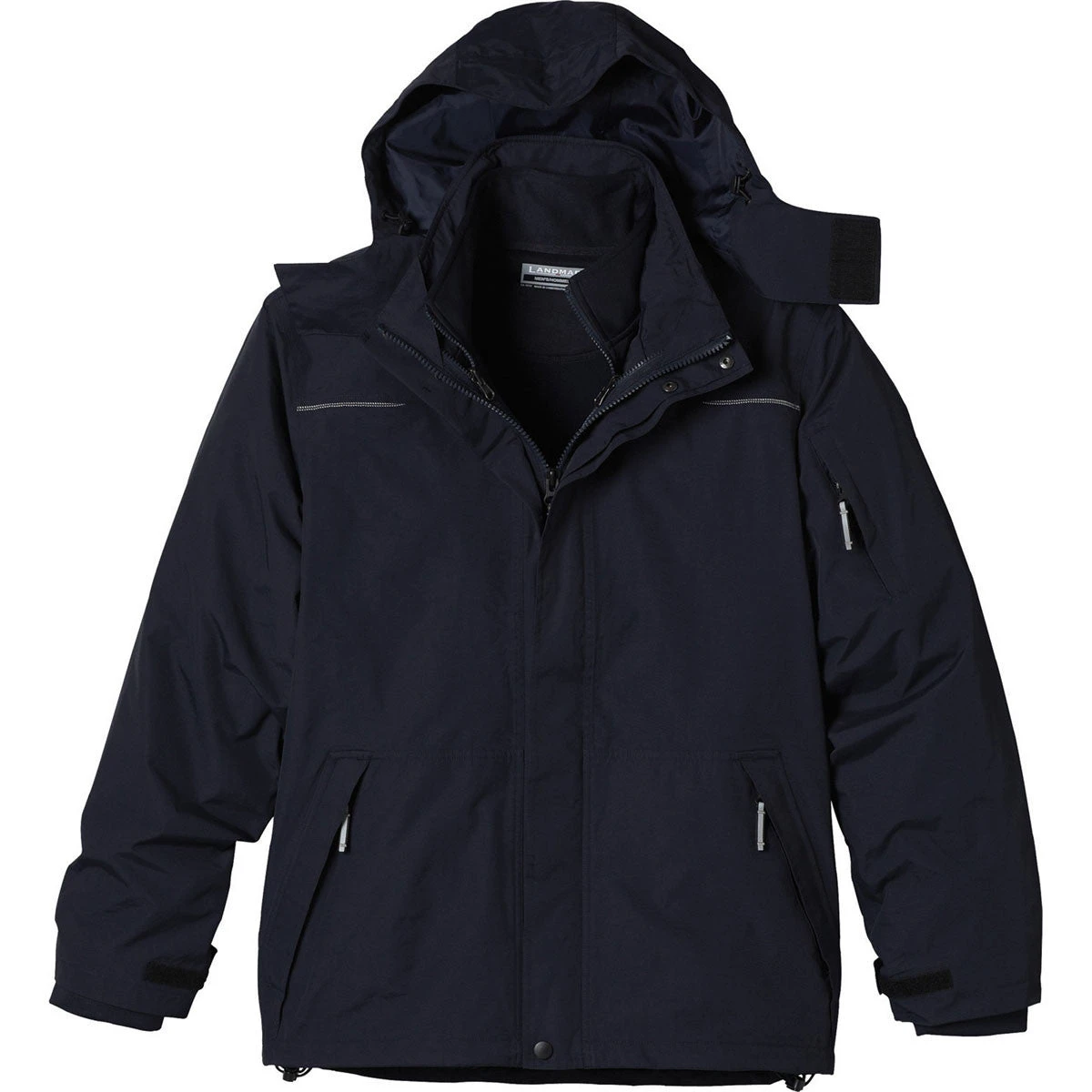 Elevate Men's Navy Dutra 3-in-1 Jacket 3 Elevate Men's Navy Dutra 3-in-1 Jacket