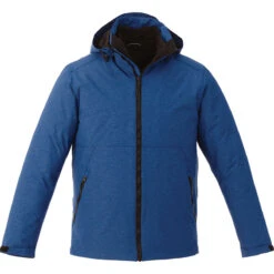 Elevate 12 Elevate Men's Metro Blue Heather Delamar 3-in-1 Jacket